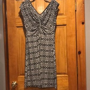 Black and white Tiana B. Dress